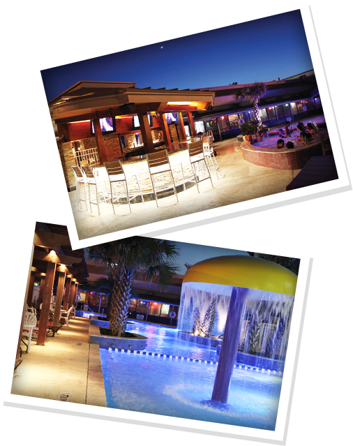 Redfish Pool Bar at Nick's Galveston Kitchen & Beach Bar